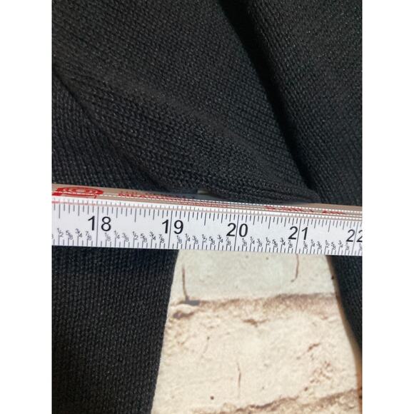 Vintage B.P. Design Sweater Womens Medium Christmas Snow Men Embroidered Ramie - Picture 8 of 13